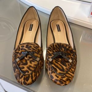 Alex Marie Leopard Loafers